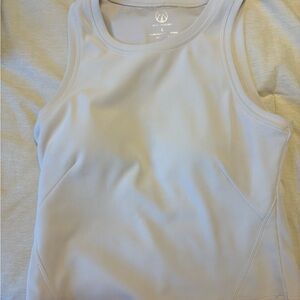 Cream Move Theology workout tank